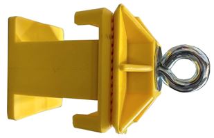 Držač znakova NH I PVC za cijevi 40x40mm/p= 42mm za prometne znakove, Z001417