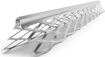 Putzeckleiste Widra AZ-007, 3,50lfm/Sta, 1Bund=87,50flm, 25Sta/Bd, 100Bd/Pal, Z007AZ350