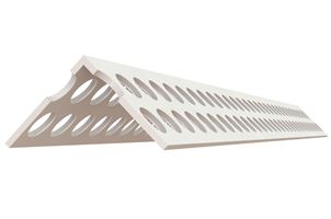 PVC kutnik 25x25mm 3m/štanga, 50štangi/karton, 40karton/paleta, Z0160605