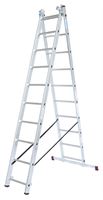 Ljestve višenamjenske Alu KRAUSE® CORDA® 3x10 gazišta 2,80-6,15m, 16,0kg, Z033406