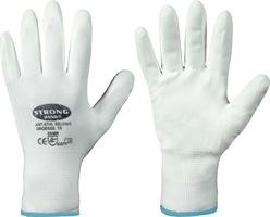 Radne rukavice CLASSIC BEIJING STRONGHAND®, bijele, EN388, vel. 9, 240pari/kart, Z070609