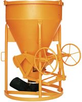 Silos za beton 1016H.12, 1000l cilindrično-konični oblik s okretnim kolom, Z10860