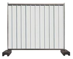 Element mobilne ograde 2100x2000mm puna u boji RAL 9010, Z14151101NN