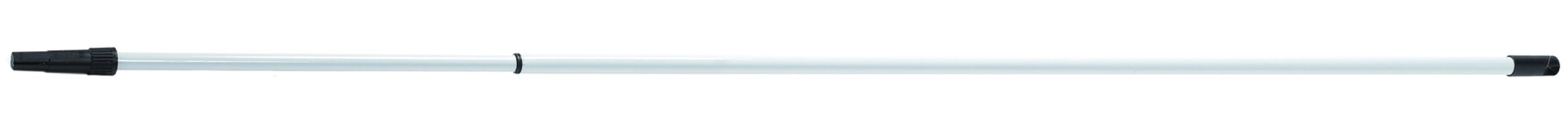 Teleskopski produžetak POLO WHITE, čelik, bijelo lakirani 0,77-1,30m, 20kom/karton, Z21488