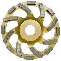 Dia-Schleifteller UNIVERSAL gold d=125mm für Langhals-Sanierungsschleifer ELS 125 D, Z37128000
