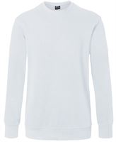 Sweatshirt KÜBLER SHIRTS weiß 320 g/m², UV-Schutz UPF 50+, Gr. M, Z523410M