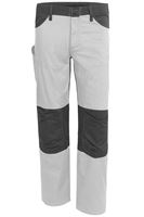 Bundhose QUALITEX X-Serie, weiß/grau, 245 g/m², Gr. 54, Z61938QX454