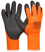 Radne rukavice WINTER GRIP, narančasto/crne, EAN388+511, vel. 10, 6pari/pak, 72pari/karton, Z709284