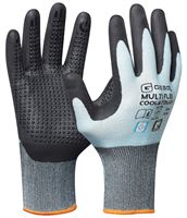 Radne rukavice za montažu MULTI FLEX COOL&TOUCH, plavo/crne, EN388+407, vel. 11, 12pari/pak, 72pari/karton, Z709379T
