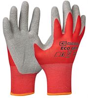 Radne rukavice za montažu ECO GRIP, crveno/sive, EN388, vel. 9, 12pari/pak, 120par/karton, Z709690