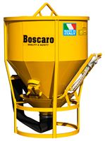 Silos za beton CT-80 800l konusnog oblika s gumenim crijevom i polugom, 180kg, ZCT80