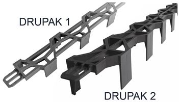 Držač razmaka DRUPAK 1 20mm bez PVC 2m/štg, utaknut, 100m/bunt, 60bunt/pal, ZDPF20200
