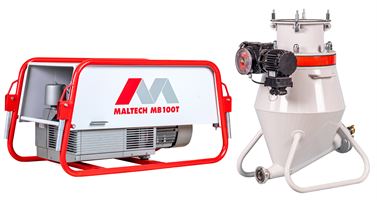 Transportna pumpa MALTECH MB100-T prijenosni 5,5kW s usisnom haubom i priborom, ZL00210105