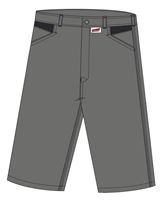 Kratke hlače LO-ACTIVE antracit/crne 245 g/m² vel. 62 5kom/pak, ZLO-ACTAS-AS62