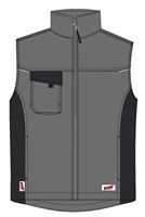 Zimski prsluk LO-ACTIVE antracit/crno 245 g/m² vel. 62 5kom/pak, ZLO-ACTAS-WW62