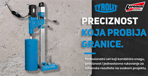 TYROLIT Sustav za jezgreno bušenje