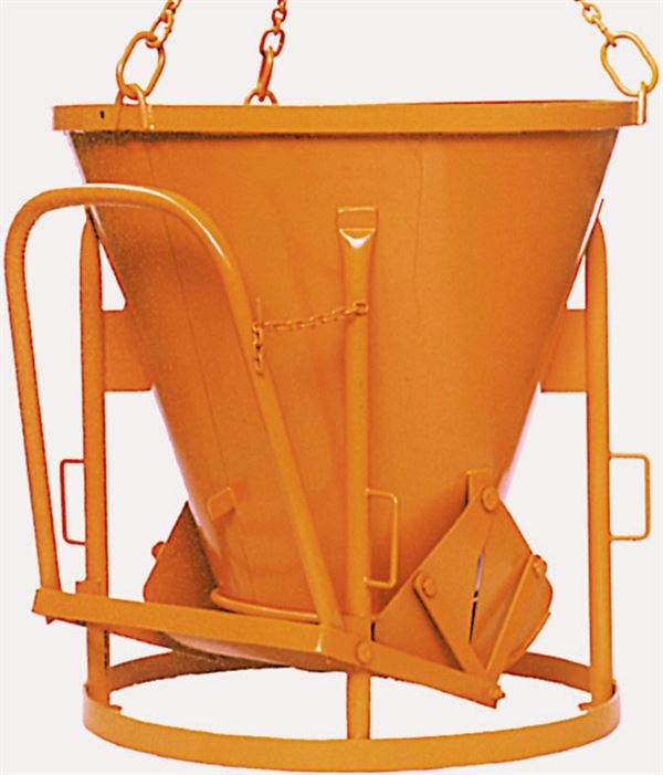 Silos za beton 1011.12, 1000l konični oblik s polugom, Z10800