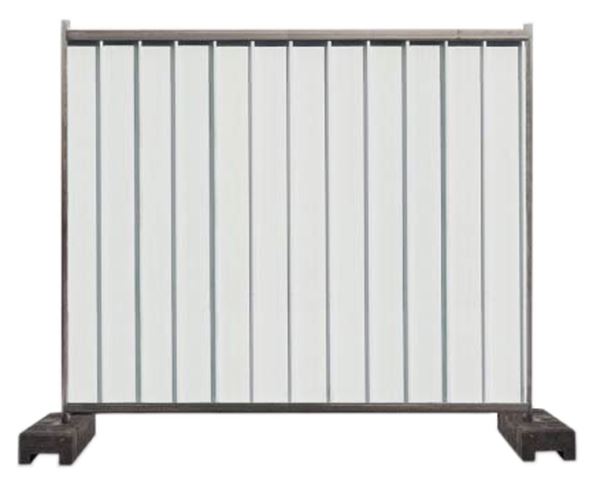 Element mobilne ograde 2100x2000mm puna u boji RAL 9010, Z14151101NN