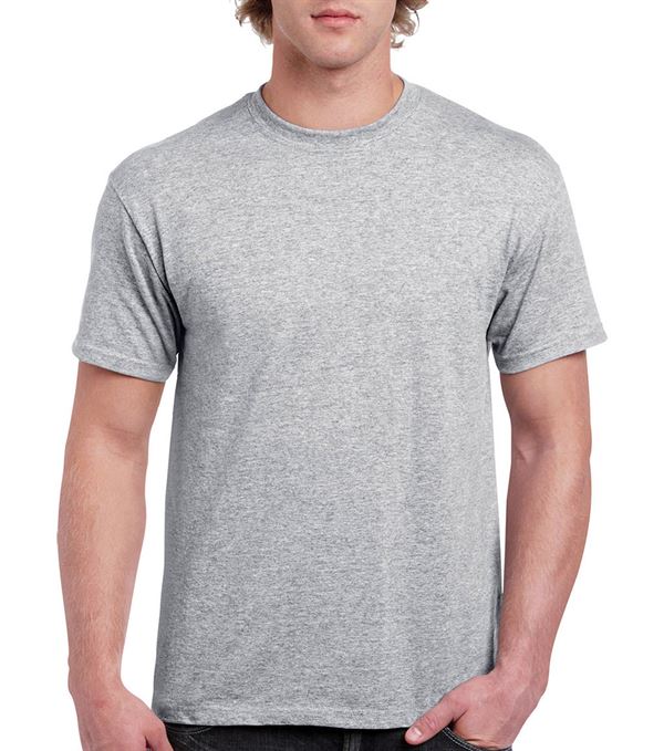T-Shirt kratki rukav Gildan Heavy Cotton, sport siva, 180 g/m², vel. XL, Z18009SGXL