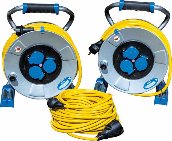 Motalica za kabel metalna/produžni kabel set POWERTEAM 3AT Typ 3G2,5, Z19133