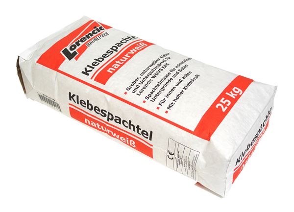 Klebespachtel grubi bijeli 25kg/vreća 54vreća/paleta, Z26111LO