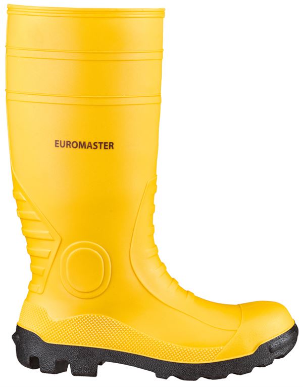 Radne čizme EUROMASTER žute, PVC, EN ISO 20345 S5 SRA, vel. 45, Z3536245