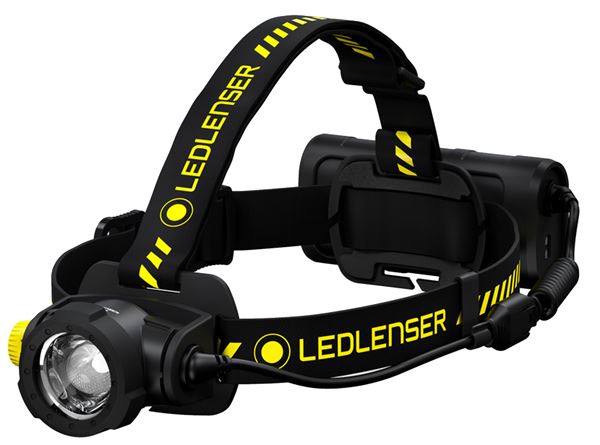 =81= LED naglavna svjetiljka na baterije H15R WORK 2500 Lumen uklj. baterija, kabel za punjenje, prsten za fokusiranje,...