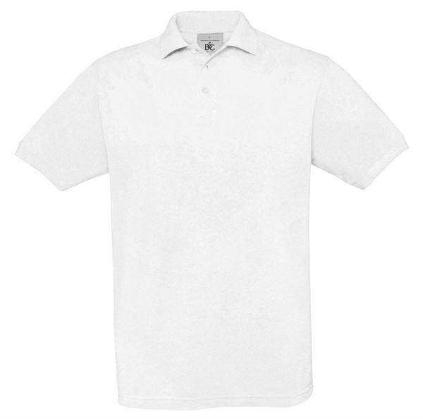 Polo majica Piqué SAFRAN bijela, 180g/m², vel. XXL, 10kom/karton, Z54942XXL