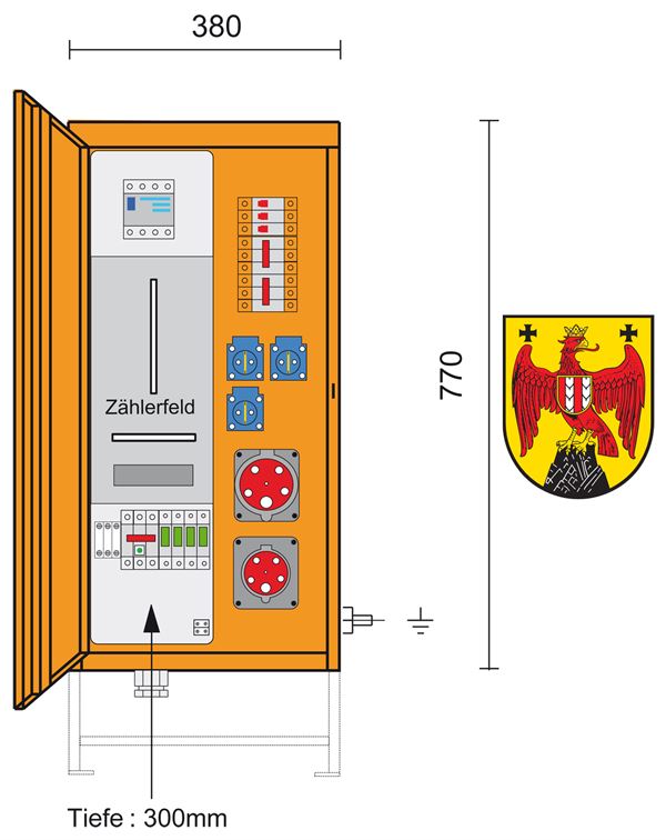 Razvodni ormarić BGLD M-AVEV 35/11-3/V1/A, Z690000005