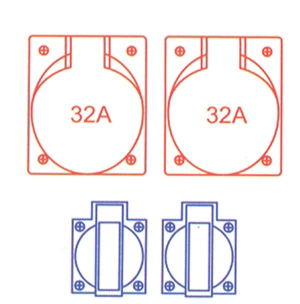 Gumeni razvodnik RIED IP44 2x5/32 2xSSD GS32/5 Pc, Z9473001