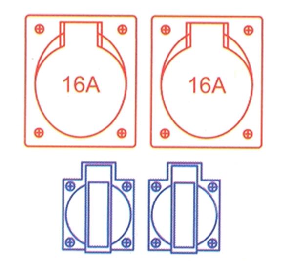 Gumeni razvodnik RIED IP44 2x5/16 2xSSD GS16/5, Z9473013