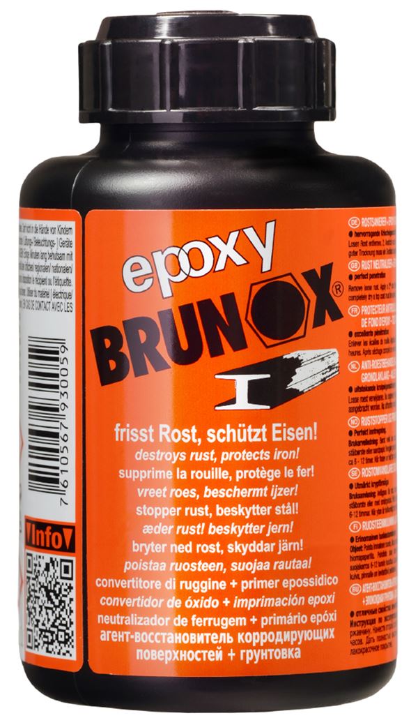 =§= Sredstvo za uklanjanje hrđe i temeljni premaz BRUNOX® Epoxy® 250ml, 12boca/kart, 112kart/pal, ZBR025EP