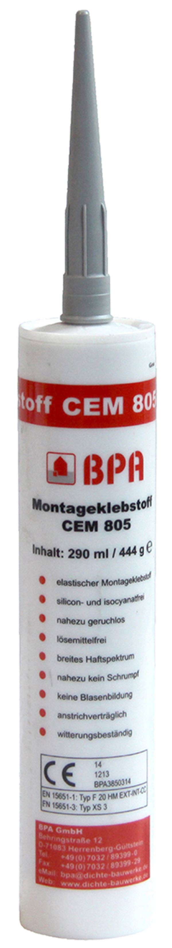 CEMflex VB polimersko ljepilo CEM805 za bubreću gumu CEMswell 290ml/kom 20kom/karton, ZE20055