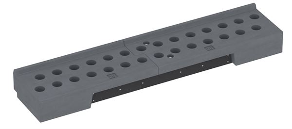 Transportno postolje PVC za 28 elemenata ograde, ZG102700