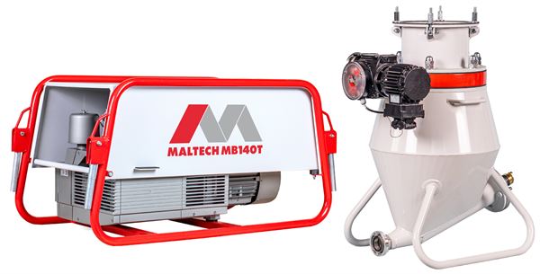 Transportna pumpa MALTECH MB140-T prijenosni 7,5kW s usisnom haubom i priborom, ZL00214104