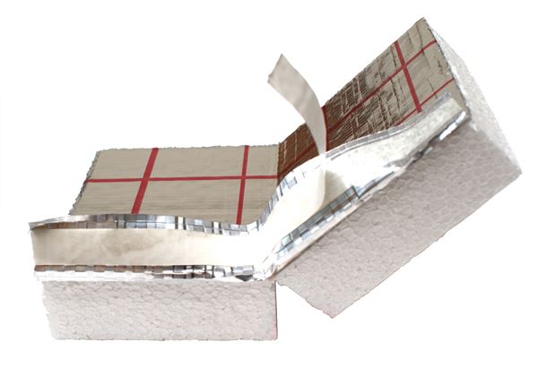 Izolacijska ploča 1000 Alu-PET 30-2mm 1mx10m 10,0kN/m² WLG 038 Premium, ZRDP3230A10N